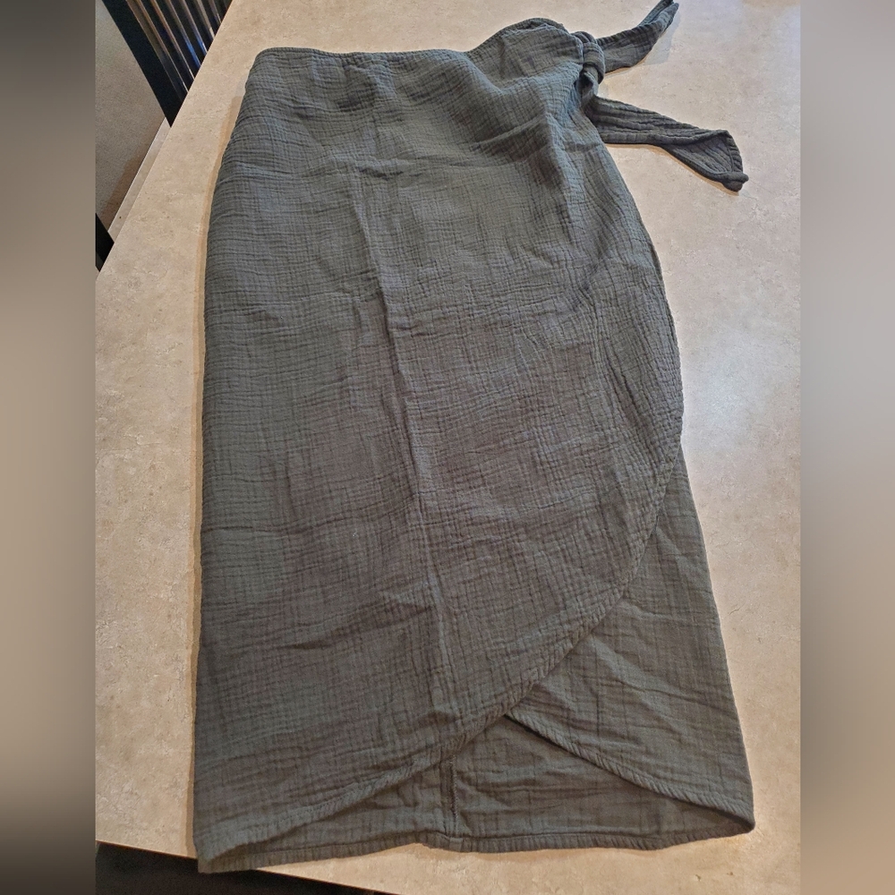 Lovestitch Cotton wrap skirt